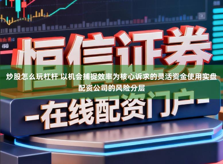 炒股怎么玩杠杆 以机会捕捉效率为核心诉求的灵活资金使用实盘配资公司的风险分层