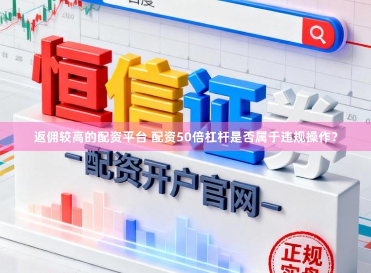 返佣较高的配资平台 配资50倍杠杆是否属于违规操作？